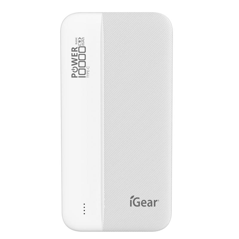 Igear Power Bank 10000mAh Dual USB White