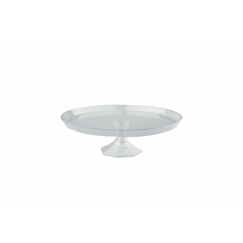 295mm Cake Stand Clear Pk1