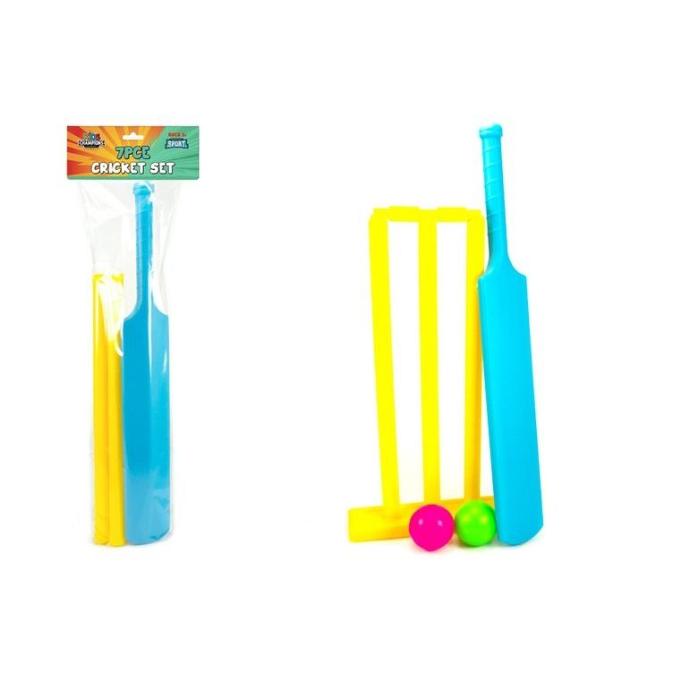 7pce Cricket Set W/Carry Bag60cm