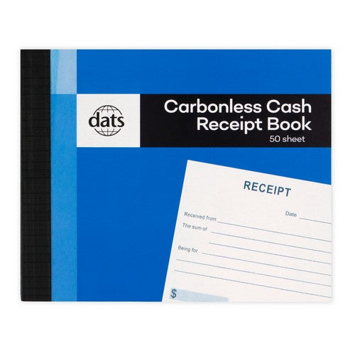 Book Carbonless Cash Receipt 125x105mm 50sheets - Stationery product at Price Busters Variety