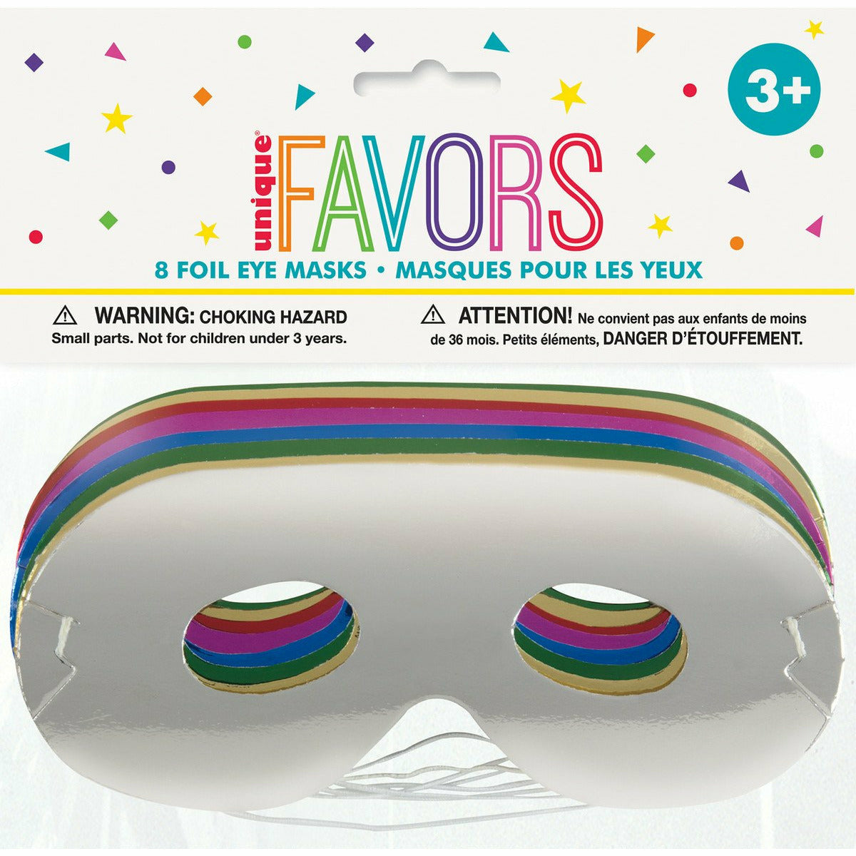 8 Foil Eye Masks