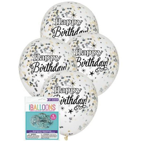 6X12" Clr Bln W/G,S&B Conpf-Hb