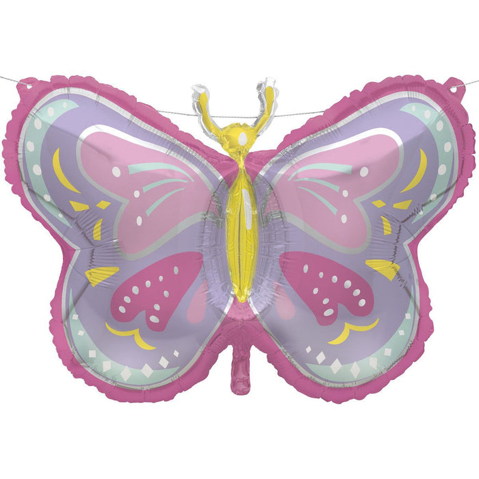 Giant Foil Balloon - Butterfly - product image