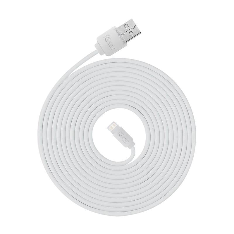 Igear iPhone Charging Cable - White 3m
