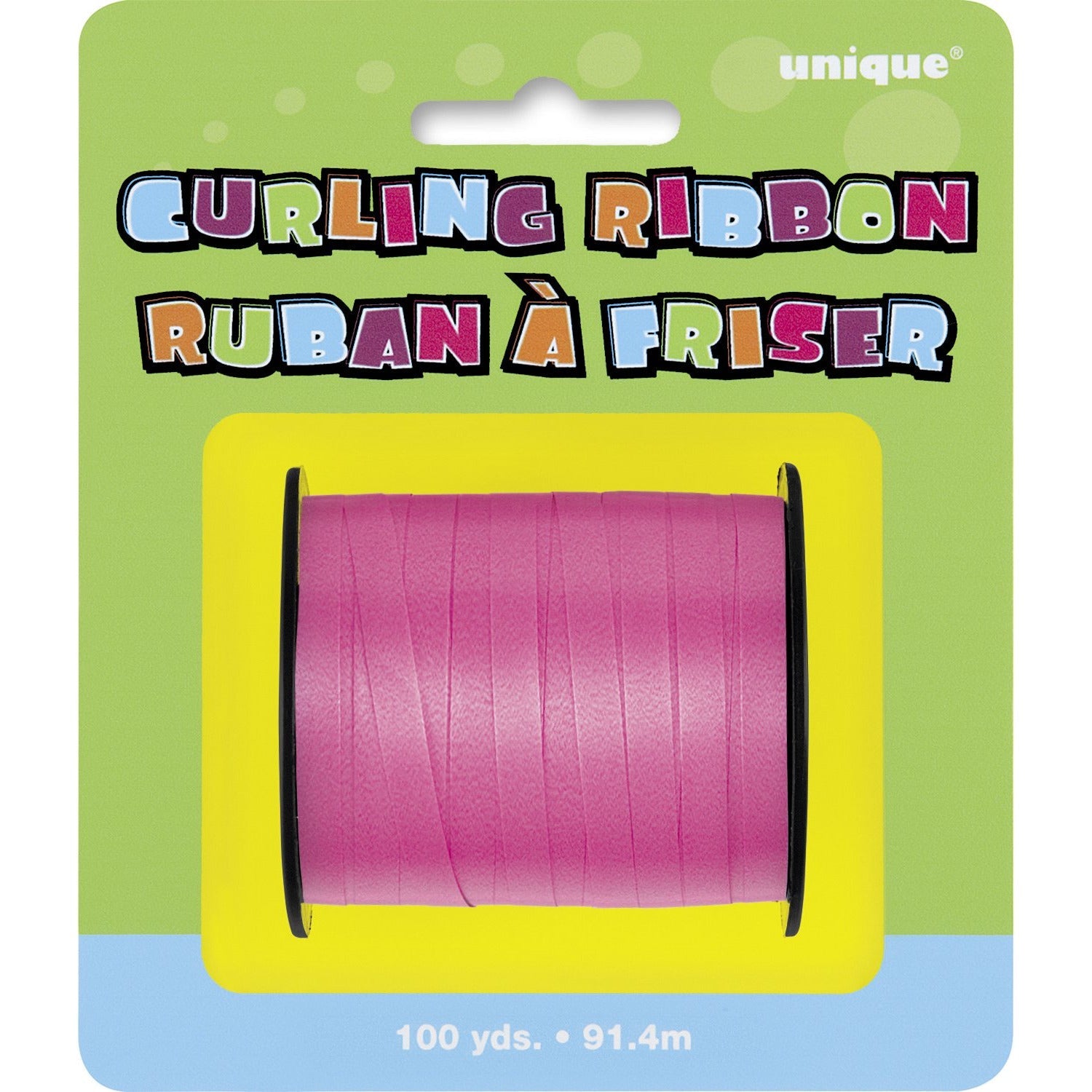 C/Ribbon 100Yds - Hot Pink