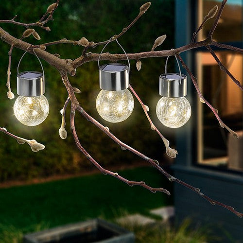 1Pce Led Solar Ball Light 6Cm