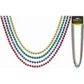 4 Ast Metallic Necklaces 32"