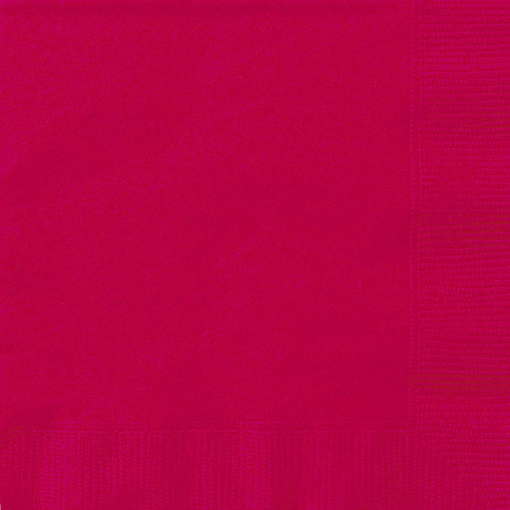 Ruby Red 20 Lunch Napkins
