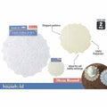 2pce Lace Table Doilies-30cmD-Round-Wht