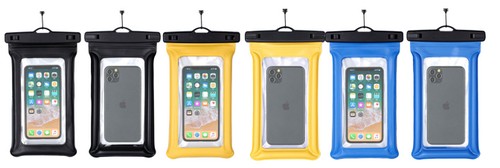 PK 10 Waterproof Floating Phone Pouch - Assorted Colors