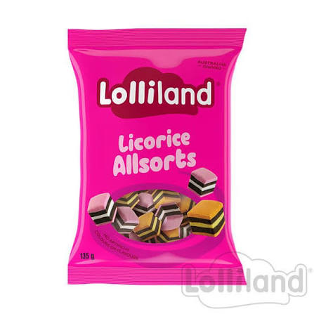 Lolliland Licorice Allsorts 135g