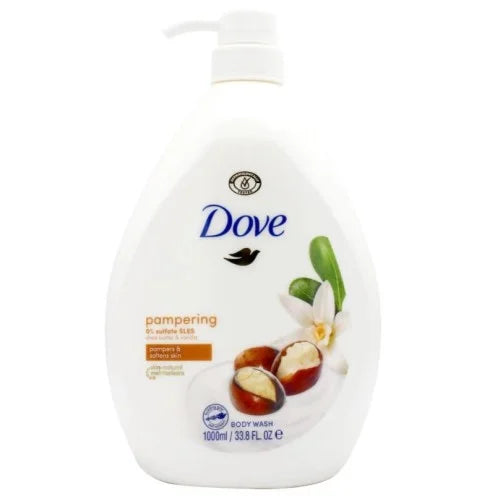 Dove Body Wash Pampering Shea Butter & Vanilla 1000ml