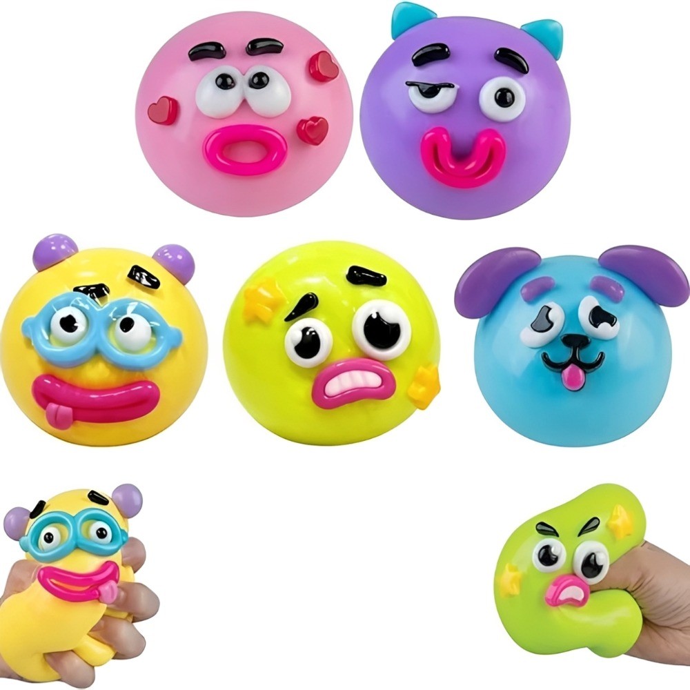 Funny Face Squishy Toy - 11cm
